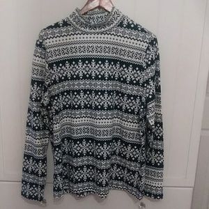 Turtle neck long sleeves top